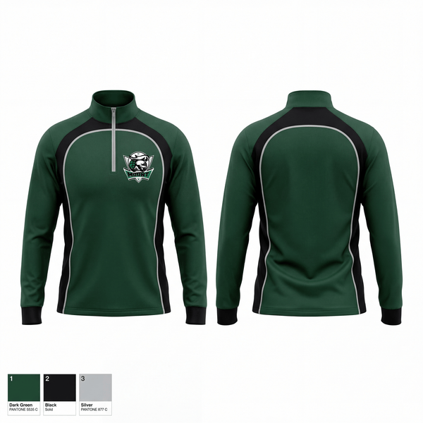 Quarter Zip Jacket, Mount Pleasant Lady Knights, Women's Basketball, Teamtime, Team time, sublimation, custom sports apparel, team uniforms, spirit wear, spiritwear, sports uniforms, custom shirts, team store, custom team store, fundraiser sports, apparel fundraiser