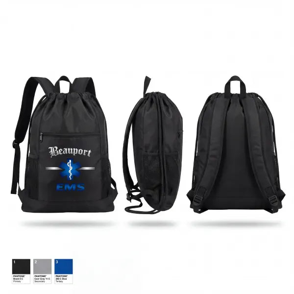 Gear Bag, Beauport Ambulance, EMS/EMT, Teamtime, Team time, sublimation, custom sports apparel, team uniforms, spirit wear, spiritwear, sports uniforms, custom shirts, team store, custom team store, fundraiser sports, apparel fundraiser