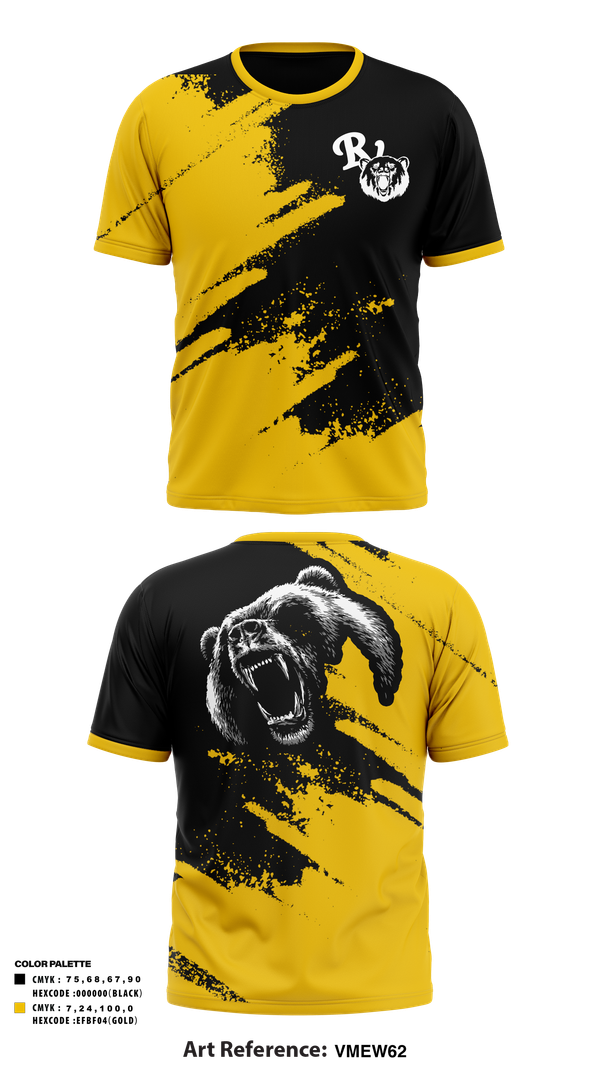 Old School Cotton Feel Shirt, River View Black Bears, Swimming, Teamtime, Team time, sublimation, custom sports apparel, team uniforms, spirit wear, spiritwear, sports uniforms, custom shirts, team store, custom team store, fundraiser sports, apparel fundraiser