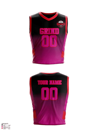 Mens Basketball Jersey, The Grind, Men's Basketball, Teamtime, Team time, sublimation, custom sports apparel, team uniforms, spirit wear, spiritwear, sports uniforms, custom shirts, team store, custom team store, fundraiser sports, apparel fundraiser