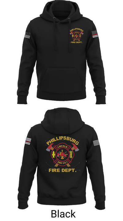 PHILLIPSBURG FIRE DEPARTMENT 39354124 Hoodie - 38