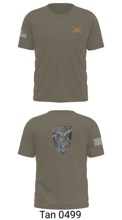 HHB 113th FA / FIST 8360084 Short Sleeve Performance Shirt - 76