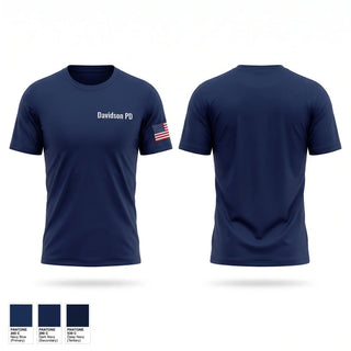 Short Sleeve Performance Shirt, Davidson PD, Police, Teamtime, Team time, sublimation, custom sports apparel, team uniforms, spirit wear, spiritwear, sports uniforms, custom shirts, team store, custom team store, fundraiser sports, apparel fundraiser