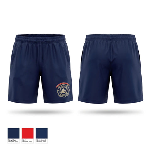 Athletic Shorts With Pockets, Kennebunkport Fire Department, Fire Department, Teamtime, Team time, sublimation, custom sports apparel, team uniforms, spirit wear, spiritwear, sports uniforms, custom shirts, team store, custom team store, fundraiser sports, apparel fundraiser