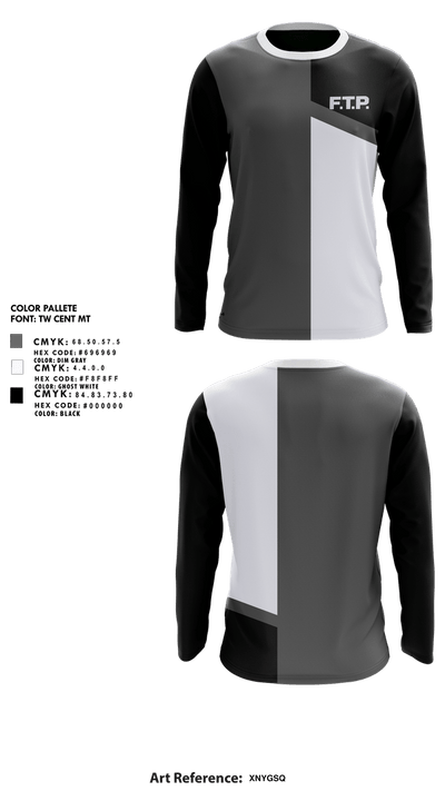 F. T. P. 29652618 Long Sleeve Performance Shirt 1