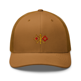 S6 1-32 IN 64050243 Retro Trucker Hat | Yupoong 6606