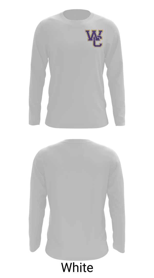 Long Sleeve Performance Shirt, Woodcrest Christian, Cross Country, Teamtime, Team time, sublimation, custom sports apparel, team uniforms, spirit wear, spiritwear, sports uniforms, custom shirts, team store, custom team store, fundraiser sports, apparel fundraiser
