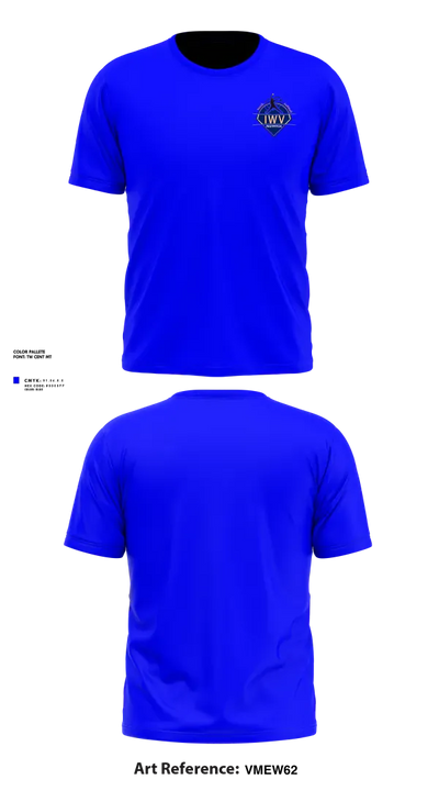 IWV Youth Softball 66650768 Short Sleeve Performance Shirt - 6