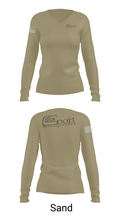 Csf 95322633 Women's Long Sleeve V-neck Shirt - 92