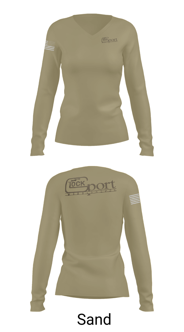 Womens Long Sleeve Vneck Shirt, Csf, , Teamtime, Team time, sublimation, custom sports apparel, team uniforms, spirit wear, spiritwear, sports uniforms, custom shirts, team store, custom team store, fundraiser sports, apparel fundraiser