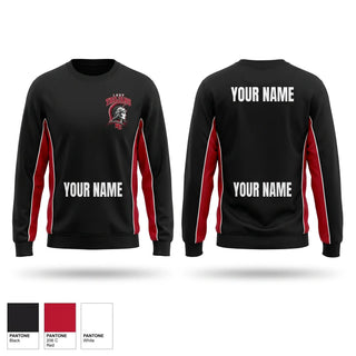 Crew Neck Sweatshirt, Lady trojans, Women's Basketball, Teamtime, Team time, sublimation, custom sports apparel, team uniforms, spirit wear, spiritwear, sports uniforms, custom shirts, team store, custom team store, fundraiser sports, apparel fundraiser