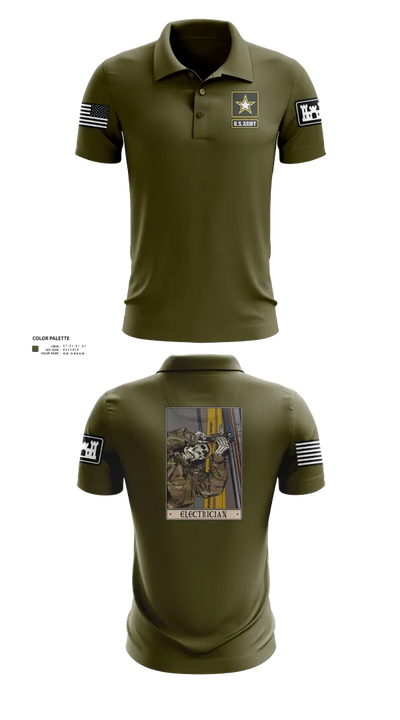 378th ECC 79902608 Short Sleeve Performance Polo - 21