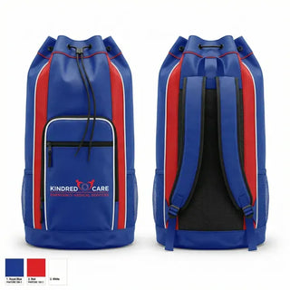 Gear Bag, Kindred Care EMS, EMS/EMT, Teamtime, Team time, sublimation, custom sports apparel, team uniforms, spirit wear, spiritwear, sports uniforms, custom shirts, team store, custom team store, fundraiser sports, apparel fundraiser