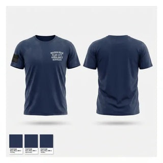 Old School Cotton Feel Shirt, Maiden Rock Plum City Ambulance Services, EMS/EMT, Teamtime, Team time, sublimation, custom sports apparel, team uniforms, spirit wear, spiritwear, sports uniforms, custom shirts, team store, custom team store, fundraiser sports, apparel fundraiser
