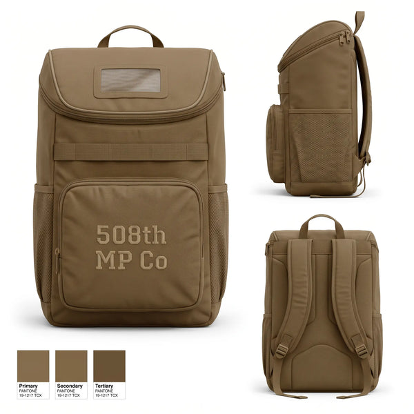 Gear Bag, 508th MP Co, National Guard, Teamtime, Team time, sublimation, custom sports apparel, team uniforms, spirit wear, spiritwear, sports uniforms, custom shirts, team store, custom team store, fundraiser sports, apparel fundraiser