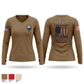 NRC Birmingham Women's Long Sleeve V-neck Shirt - 1