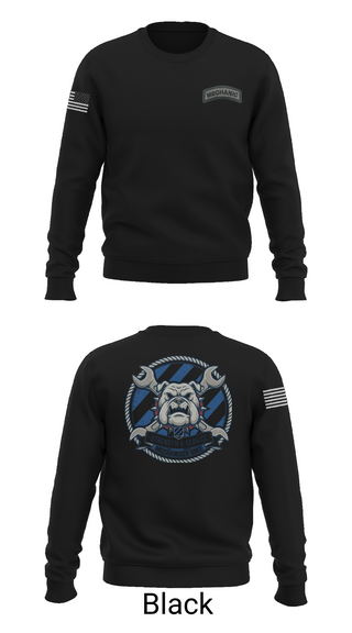 Crew Neck Sweatshirt, 3ID 3BSB BCO, Army, Teamtime, Team time, sublimation, custom sports apparel, team uniforms, spirit wear, spiritwear, sports uniforms, custom shirts, team store, custom team store, fundraiser sports, apparel fundraiser