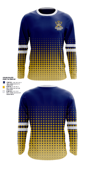 Long Sleeve Performance Shirt, Crystal River Pirates, , Teamtime, Team time, sublimation, custom sports apparel, team uniforms, spirit wear, spiritwear, sports uniforms, custom shirts, team store, custom team store, fundraiser sports, apparel fundraiser