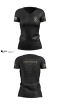258th HR CO 75261364 Women's Short Sleeve V-neck Shirt - 4