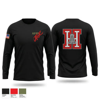 Long Sleeve Performance Shirt, Cougar battalion, Army, Teamtime, Team time, sublimation, custom sports apparel, team uniforms, spirit wear, spiritwear, sports uniforms, custom shirts, team store, custom team store, fundraiser sports, apparel fundraiser