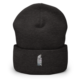 Burgundy Blazers Cuffed Beanie | Yupoong 1501KC