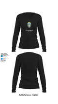 Cristo Rey Richmond High School Cheer 38759734 Women's Long Sleeve V-neck Shirt - 34