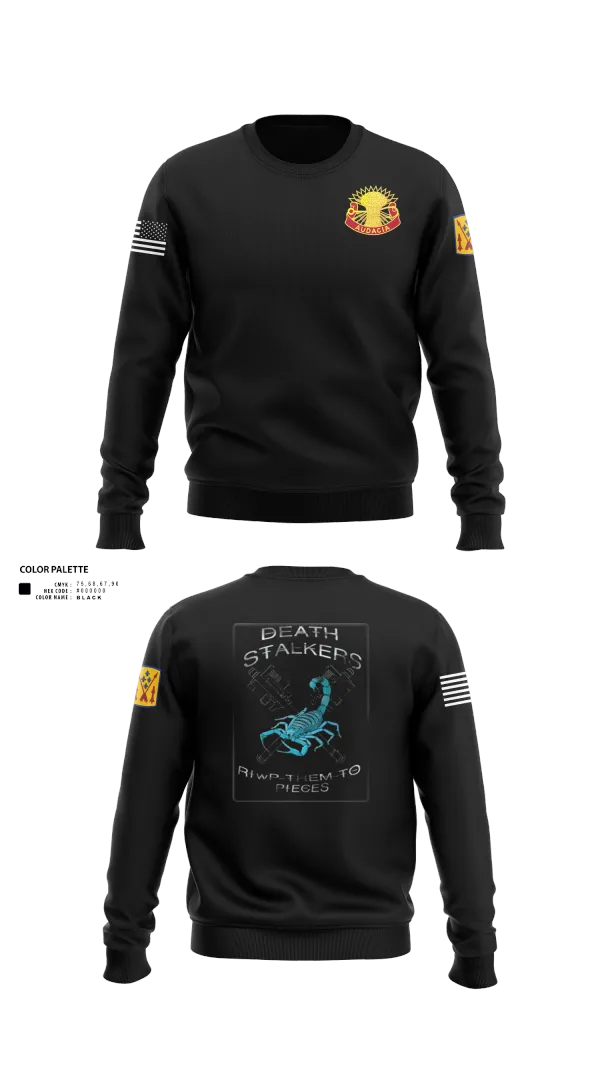 Crew Neck Sweatshirt, 5-4 ADA A BTRY 3rd PLT, , Teamtime, Team time, sublimation, custom sports apparel, team uniforms, spirit wear, spiritwear, sports uniforms, custom shirts, team store, custom team store, fundraiser sports, apparel fundraiser