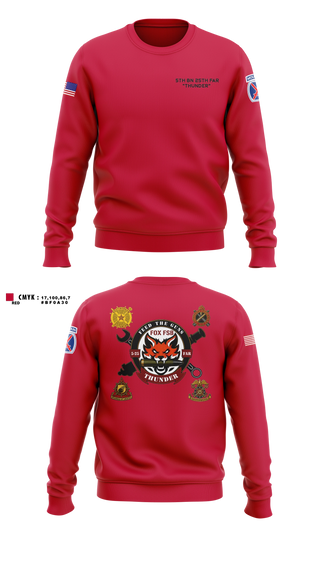 Crew Neck Sweatshirt, F FSB, 5-25 FAR, Army, Teamtime, Team time, sublimation, custom sports apparel, team uniforms, spirit wear, spiritwear, sports uniforms, custom shirts, team store, custom team store, fundraiser sports, apparel fundraiser