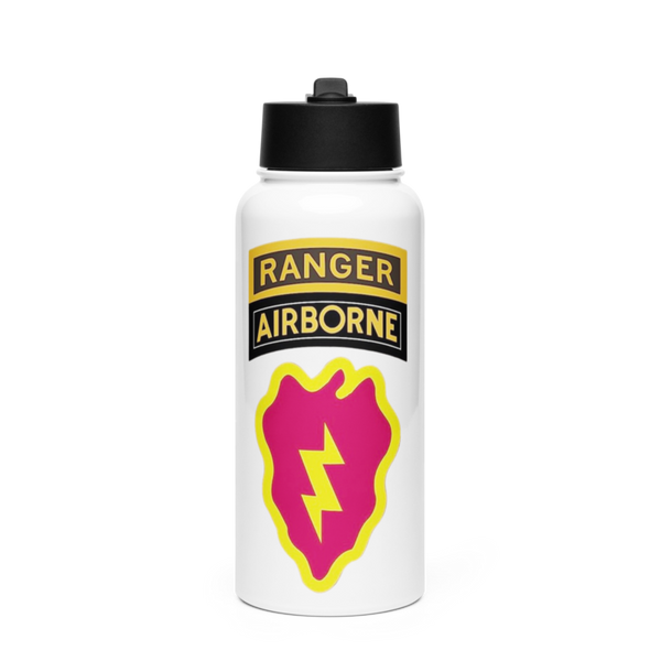 LRSD 125th MI 52772122 Stainless Steel Water Bottle with a Straw Lid