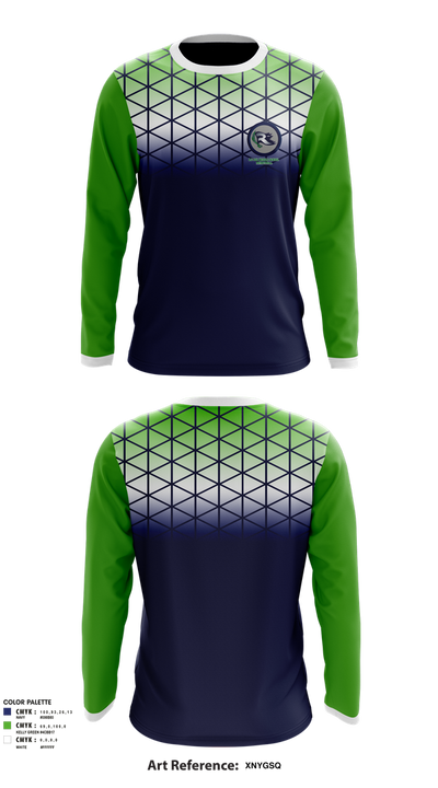 A.G Cox Middle School Basketball 71489569 Long Sleeve Performance Shirt 1