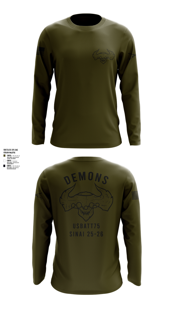 Long Sleeve Performance Shirt, D-co 1-173 1st PLT, , Teamtime, Team time, sublimation, custom sports apparel, team uniforms, spirit wear, spiritwear, sports uniforms, custom shirts, team store, custom team store, fundraiser sports, apparel fundraiser