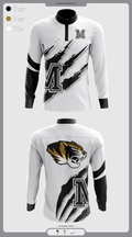 Marceline Tigers 63327154 Quarter Zip Jacket - 3