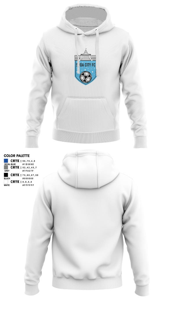 Hoodie, Soda City FC, Men's Soccer, Teamtime, Team time, sublimation, custom sports apparel, team uniforms, spirit wear, spiritwear, sports uniforms, custom shirts, team store, custom team store, fundraiser sports, apparel fundraiser