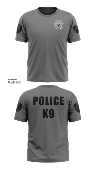 Short Sleeve Performance Shirt, K9, Police, Teamtime, Team time, sublimation, custom sports apparel, team uniforms, spirit wear, spiritwear, sports uniforms, custom shirts, team store, custom team store, fundraiser sports, apparel fundraiser