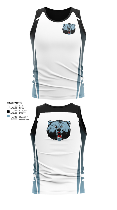 Livingstone College Blue Bears Tank Top - 21