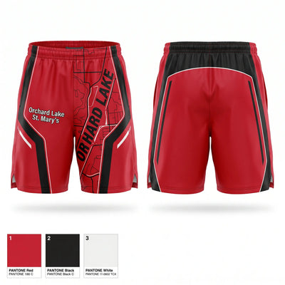 Orchard Lake St. Mary's Track Shorts - 1