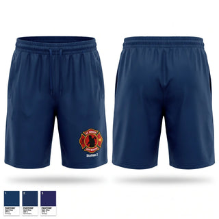 Athletic Shorts With Pockets, St. Ignace Fire Department, Fire Department, Teamtime, Team time, sublimation, custom sports apparel, team uniforms, spirit wear, spiritwear, sports uniforms, custom shirts, team store, custom team store, fundraiser sports, apparel fundraiser
