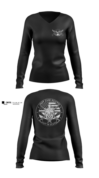 Womens Long Sleeve Vneck Shirt, Special Response Team, Police, Teamtime, Team time, sublimation, custom sports apparel, team uniforms, spirit wear, spiritwear, sports uniforms, custom shirts, team store, custom team store, fundraiser sports, apparel fundraiser