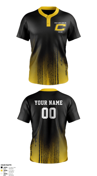 Two Button Softball Jersey, Great Lakes Canes 18u, Softball, Teamtime, Team time, sublimation, custom sports apparel, team uniforms, spirit wear, spiritwear, sports uniforms, custom shirts, team store, custom team store, fundraiser sports, apparel fundraiser