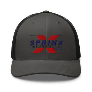 SPRINX FIRE PROTECTION 22334846 Retro Trucker Hat | Yupoong 6606