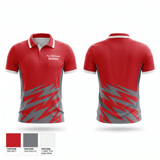 Short Sleeve Performance Polo, Port Richmond Raiders, Men's Soccer, Teamtime, Team time, sublimation, custom sports apparel, team uniforms, spirit wear, spiritwear, sports uniforms, custom shirts, team store, custom team store, fundraiser sports, apparel fundraiser