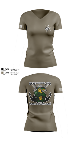 Womens Short Sleeve Vneck Shirt, DECK DEPARTMENT, , Teamtime, Team time, sublimation, custom sports apparel, team uniforms, spirit wear, spiritwear, sports uniforms, custom shirts, team store, custom team store, fundraiser sports, apparel fundraiser