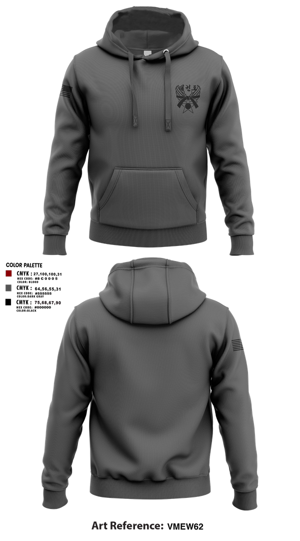 Hoodie, 319th IEW, , Teamtime, Team time, sublimation, custom sports apparel, team uniforms, spirit wear, spiritwear, sports uniforms, custom shirts, team store, custom team store, fundraiser sports, apparel fundraiser