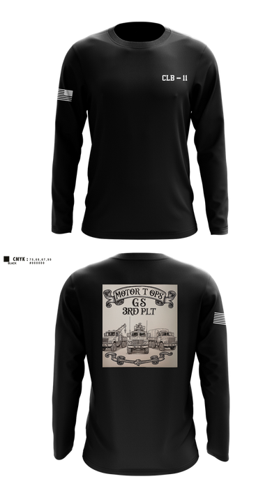 CLB-11 21730223 Long Sleeve Performance Shirt 1