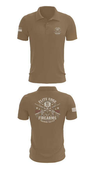 Short Sleeve Performance Polo, Elite edge firearms, , Teamtime, Team time, sublimation, custom sports apparel, team uniforms, spirit wear, spiritwear, sports uniforms, custom shirts, team store, custom team store, fundraiser sports, apparel fundraiser