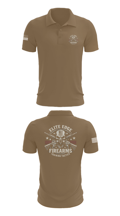 Elite edge firearms 22698132 Short Sleeve Performance Polo - 7