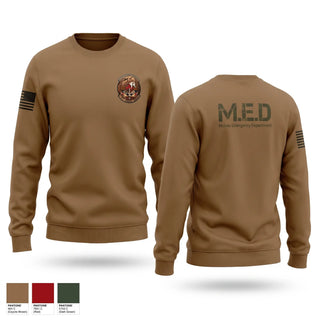 Crew Neck Sweatshirt, 161 MDG MED, Air Force, Teamtime, Team time, sublimation, custom sports apparel, team uniforms, spirit wear, spiritwear, sports uniforms, custom shirts, team store, custom team store, fundraiser sports, apparel fundraiser