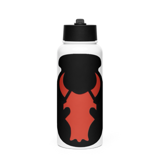 Task force Armadillo 97530409 Stainless Steel Water Bottle with a Straw Lid