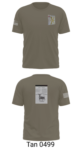 Short Sleeve Performance Shirt, 2nd Armored Cavalry Regiment, , Teamtime, Team time, sublimation, custom sports apparel, team uniforms, spirit wear, spiritwear, sports uniforms, custom shirts, team store, custom team store, fundraiser sports, apparel fundraiser