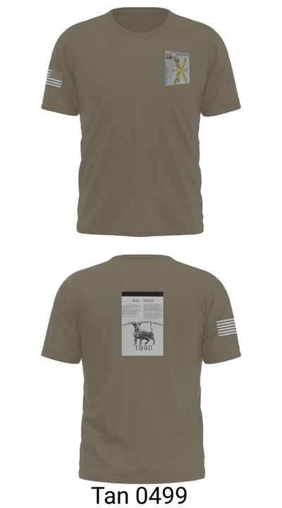 2nd Armored Cavalry Regiment 7857007 Short Sleeve Performance Shirt - 76